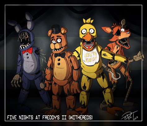 Fnaf2 Withereds By Thestupidbutterfly On Deviantart
