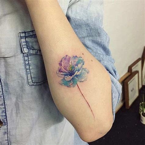 16 Beautiful Watercolor Tattoo Designs For Women Styles Weekly