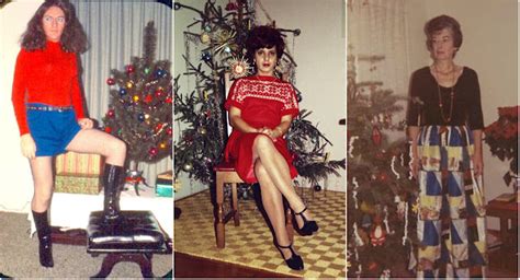 50 vintage snaps show people dressing up for christmas in the 1970s oldus 344
