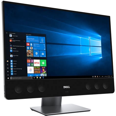 An all in one computer is a desktop computer that has all its components built into a single display box. Dell 27" Precision 5720 All-in-One Desktop Computer