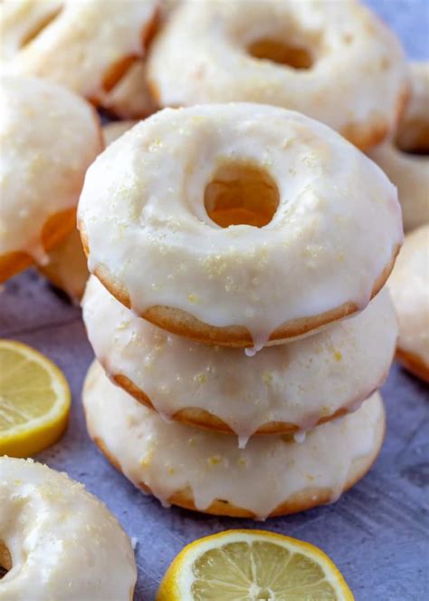 Lemon Baked Donuts Tornadough Alli