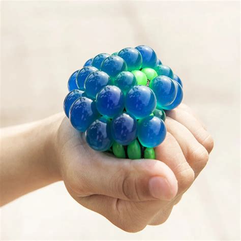 1pcs 6cm Release Pressure Stress Ball Novelty Squeeze Ball Hand Wrist