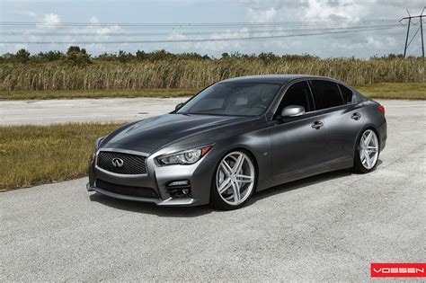 Worlds First Modified 2014 Infiniti Q50 S Gets Vossen Concave Wheels