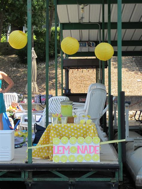 Lemonade Stand Summer Party Ideas Photo 11 Of 14 Catch My Party