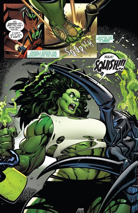 16 She Hulk Comic Art Alishasadie