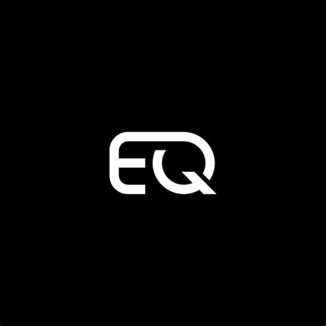 Premium Vector Eq Letter Logo Vector Icon Illustration