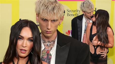 <p>megan fox and machine gun kelly attend the 2020 american music awards at microsoft theater on nov. Machine Gun Kelly and Megan Fox Pack on the PDA at 2021 ...