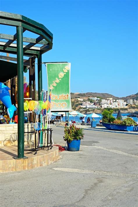 tourist shop  boqueron puerto rico editorial stock
