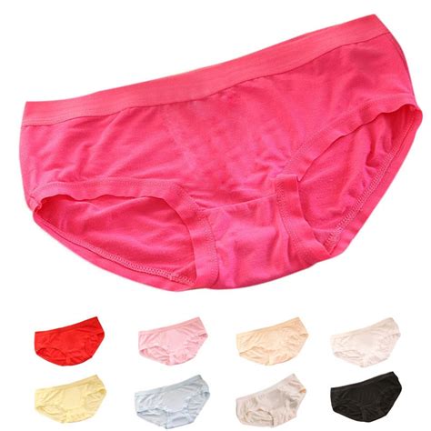 2016 Hot Sale Bamboo Fiber Underwear Briefs Women Comfortable Sexy