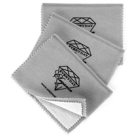 Everyday Elegance Premium Jewelry Cleaning Cloths For Silver Gold