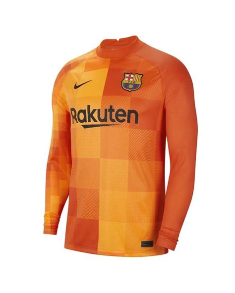 Nike Synthetic Fc Barcelona 202122 Stadium Goalkeeper Long Sleeve