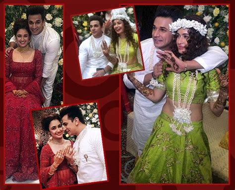 bigg boss couple prince narula yuvika chaudhary mehendi ceremony pre wedding shoot bigg boss