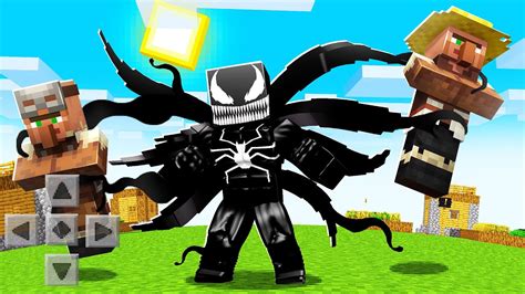 Novo Addon Do Venom O Symbionte No Minecraft Pocket Edition Nitro