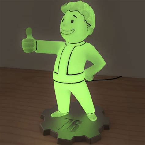 Fallout Vault Boy Glowing Led Lamp Internet Vs Walletinternet Vs Wallet