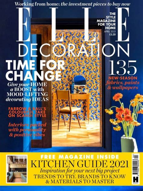 Elle Decoration Uk April 2021 Free Download Pdf Magazines