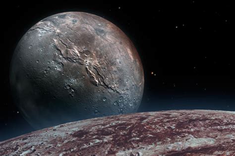 Tour 3d Pluto In New Portable Virtual Reality View Space