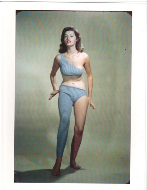 Cheesecake Color Photo 1950s Pin Up Girlhollywood Queen