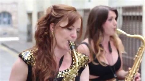 Down By Riverside Female Saxophone Quartet London Hire Youtube