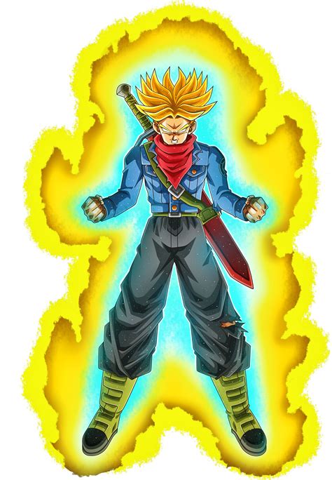 Trunks Del Futuro Ssj Anime Dragon Ball Super Dragon Ball Super Art