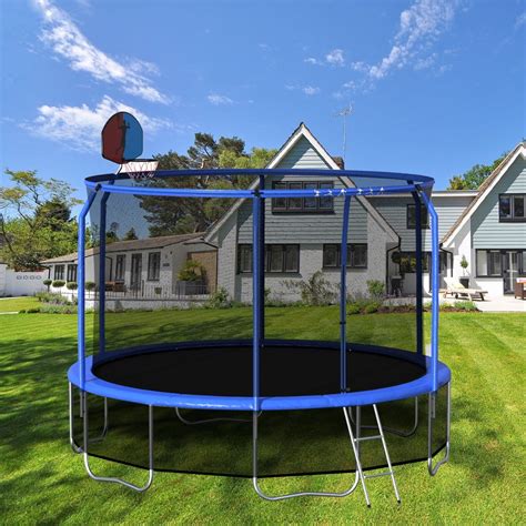 Clearancetrampoline For Kids New Upgraded 12 Feet Outdoor Trampoline