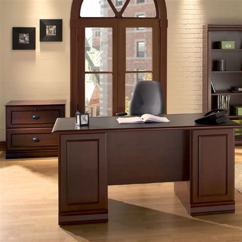 Great savings free delivery / collection on many items. South Shore Vintage Classic Cherry Office Desk 7368718 at ...