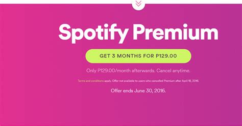 We've developed a suite of premium outlook features for people with advanced email and calendar needs. ₱129 for 3 months of Spotify Premium | BlogPh.net
