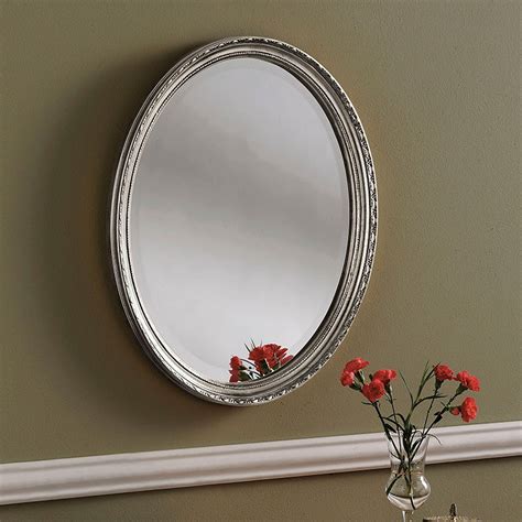 Antique French Style White Wall Mirror Wall Mirrors