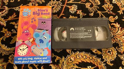 Closing To Blues Clues Blues Big Band 2003 Vhs Youtube