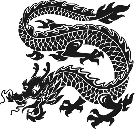 Continuar Dragon Chino Blanco Gráficos Vectoriales Gratis En Pixabay