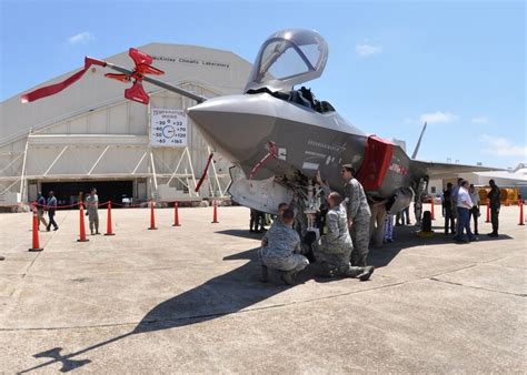 Jsf Test Plane Showcased Flies At Eglin Eglin Air Force Base