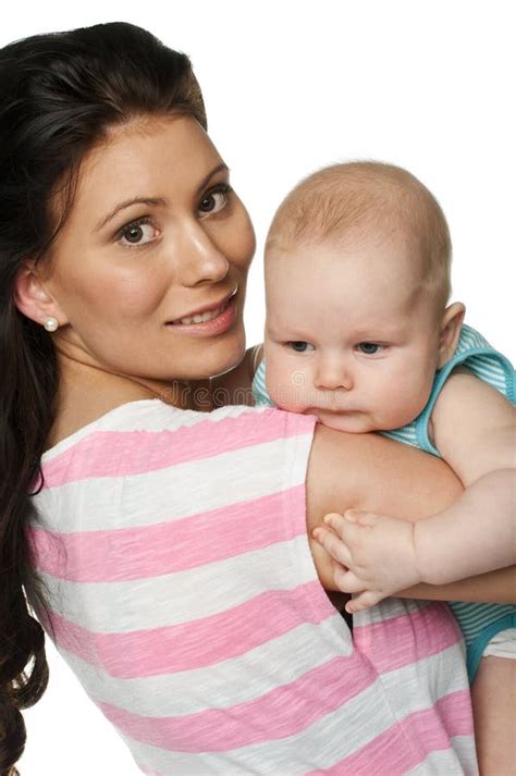 Mother And Baby Stock Photo Image Of Lying Studio Parenting 25710894