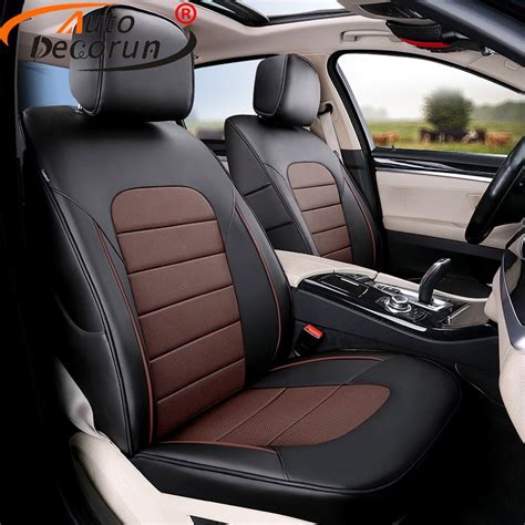 Autodecorun Genuine Leather Car Seat Cover Set For Lexus Es350 Es330