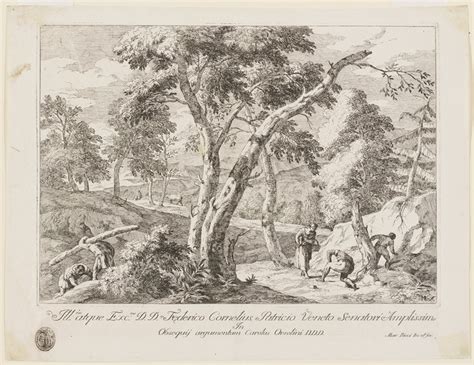 Landscape With Farmers And Woodsmen Marco Ricci Mia
