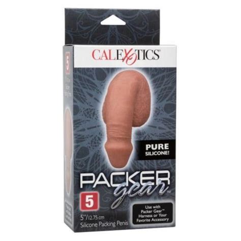 Packer Gear 5 Silicone Packing Penis Brown Sex Toys At Adult Empire