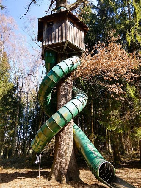Most Epic Tree House Tree House Park Park Slide