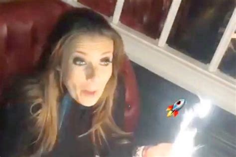 Kym Marsh Makes Fun Of Her Own Sex Tape At Celebrations For Her 43rd