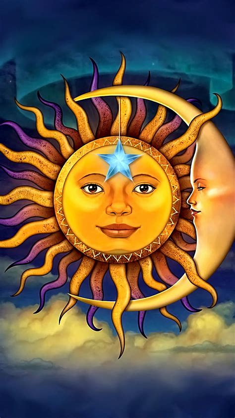 Cool Art Soleil Moon Stars Art Afrique Art Sun Art Sun And Stars