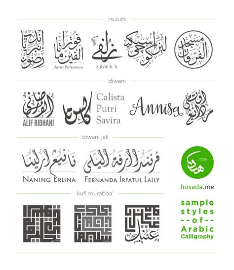 Arabic Calligraphy Letters Diwani Moslem Selected Images