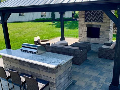 Pergola Company Columbus Ohio Ciminellos Landscaping — Landscape