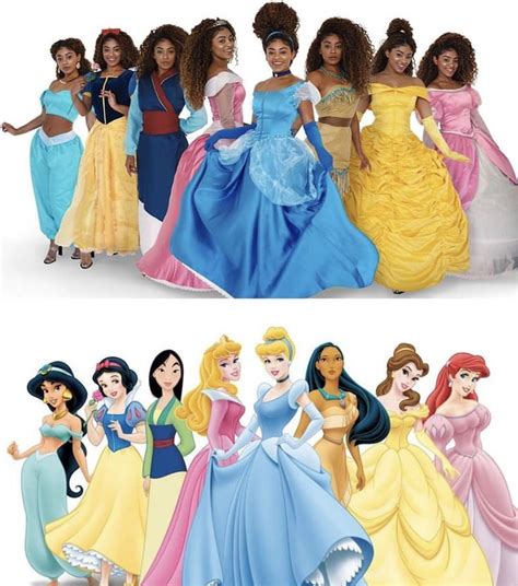 Natural Hair Disney Princesses Disney Princess U Part Wigs Simple