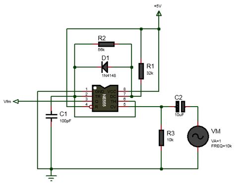 Frequency Modulation Using 555 Timer Ee Diary