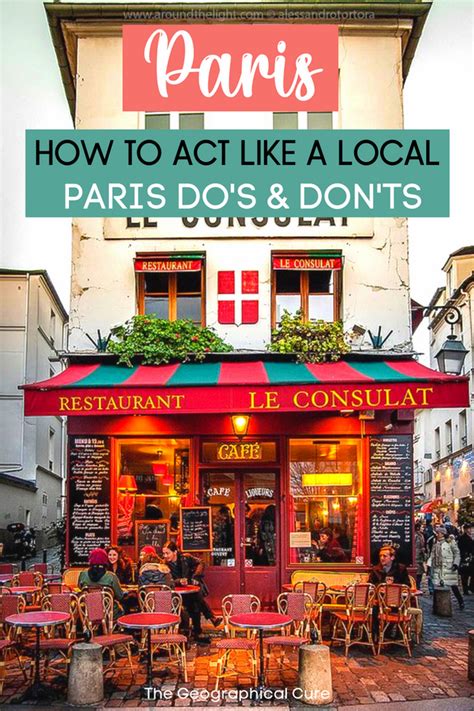 Tips For Doing Paris Like A Local The Dos And Donts Of Paris Paris