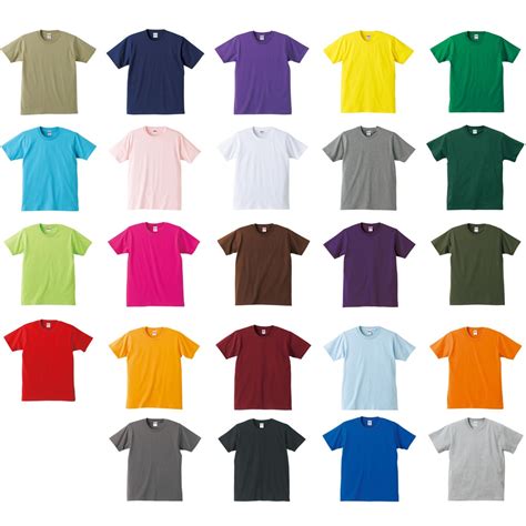 Mens Solid Color T Shirt Loose Cotton Round Neck Short Sleeve Shirt