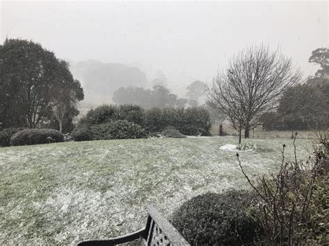 Snow Falling Around Oberon Visit Oberon