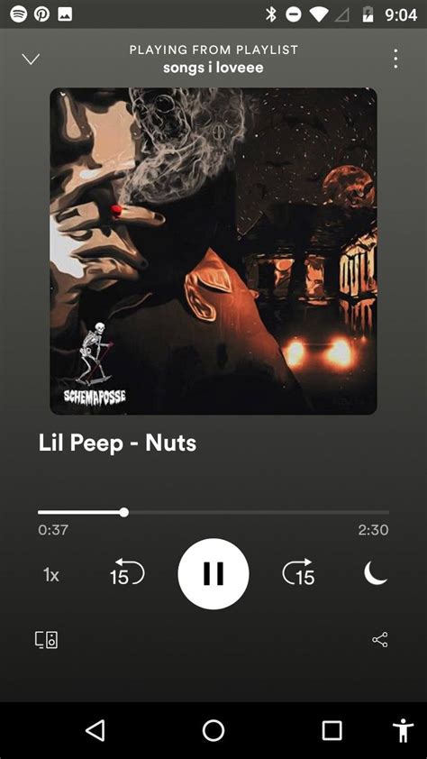 Nuts Lil Peep Lil Peep Beamerboy Songs Spotify Screenshot