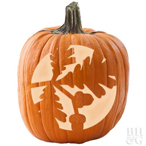 Free Woodland Creature Pumpkin Stencils Better Homes And Gardens