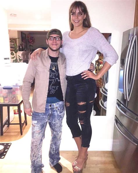 My Very Tall Girlfriend Shes 6 10 Tall Girl Short Guy Tall Women