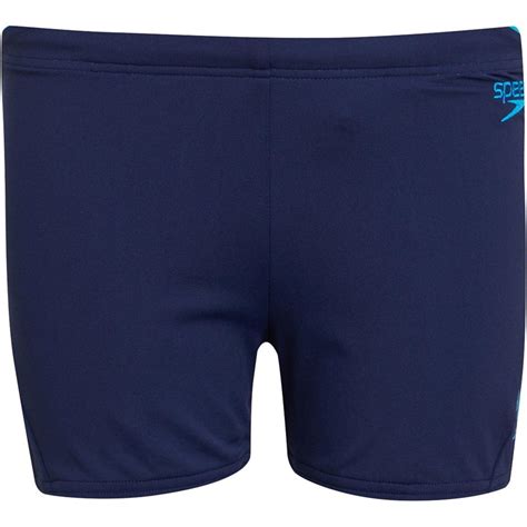 Buy Speedo Mens Endurance Boom Splice Aqua Shorts Navyblue
