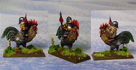 Wks Miniature Imperium Halfling Light Cavalry The Mounts