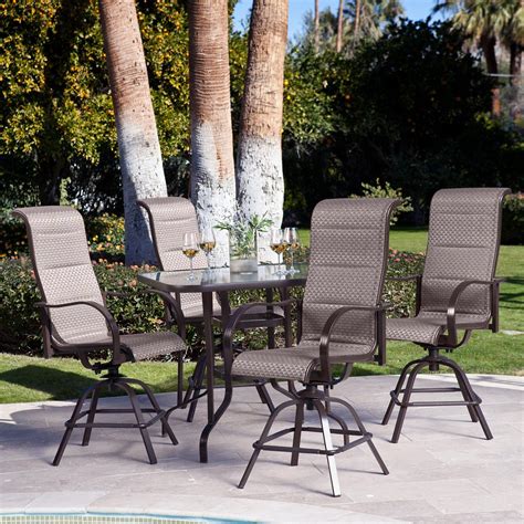 Coral Coast Del Rey Balcony Height Dining Set Patio Dining Sets At